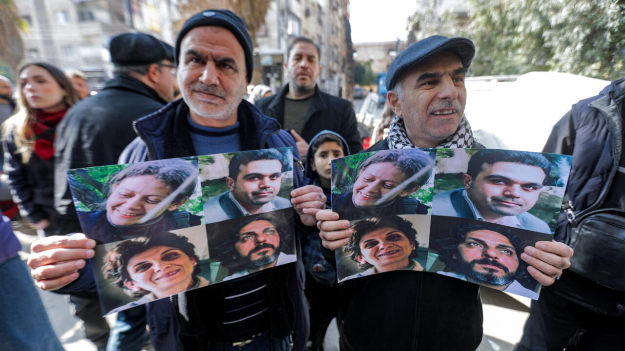 11 years on, Syria protesters demand answers on abducted activists