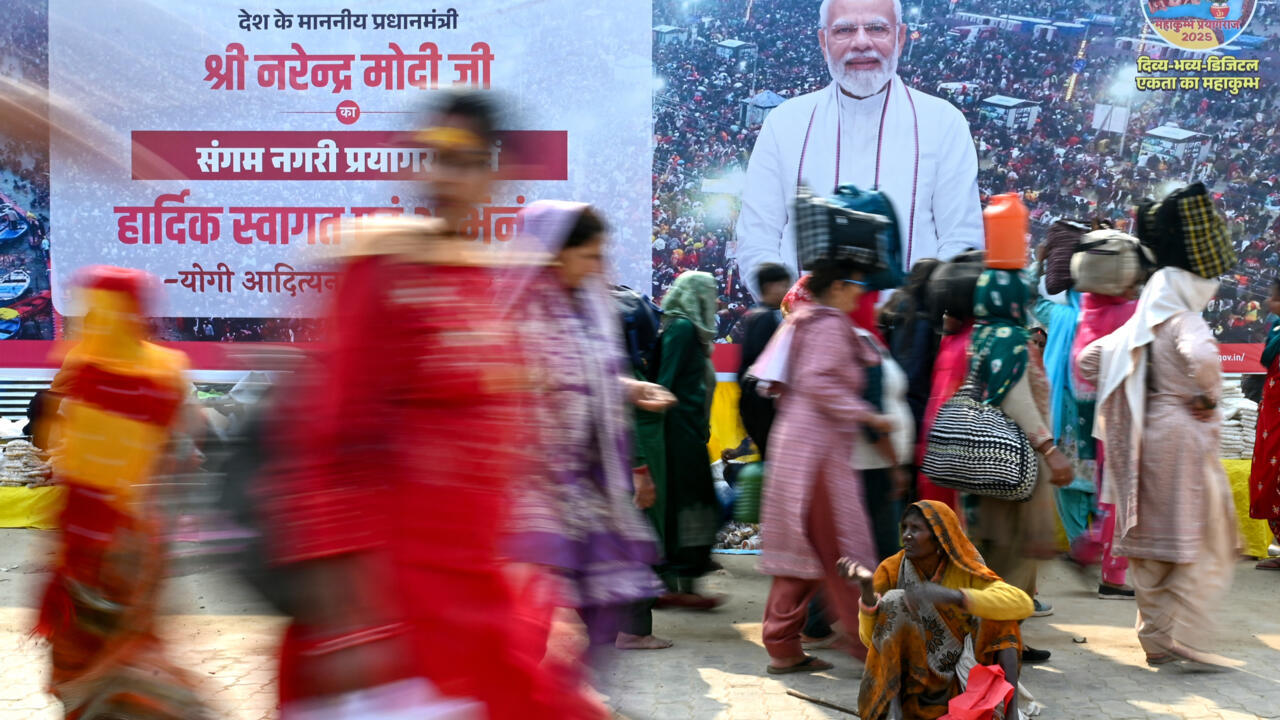 India's Modi uses mega Hindu festival to burnish credentials